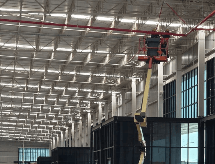 Instalación en nave industrial