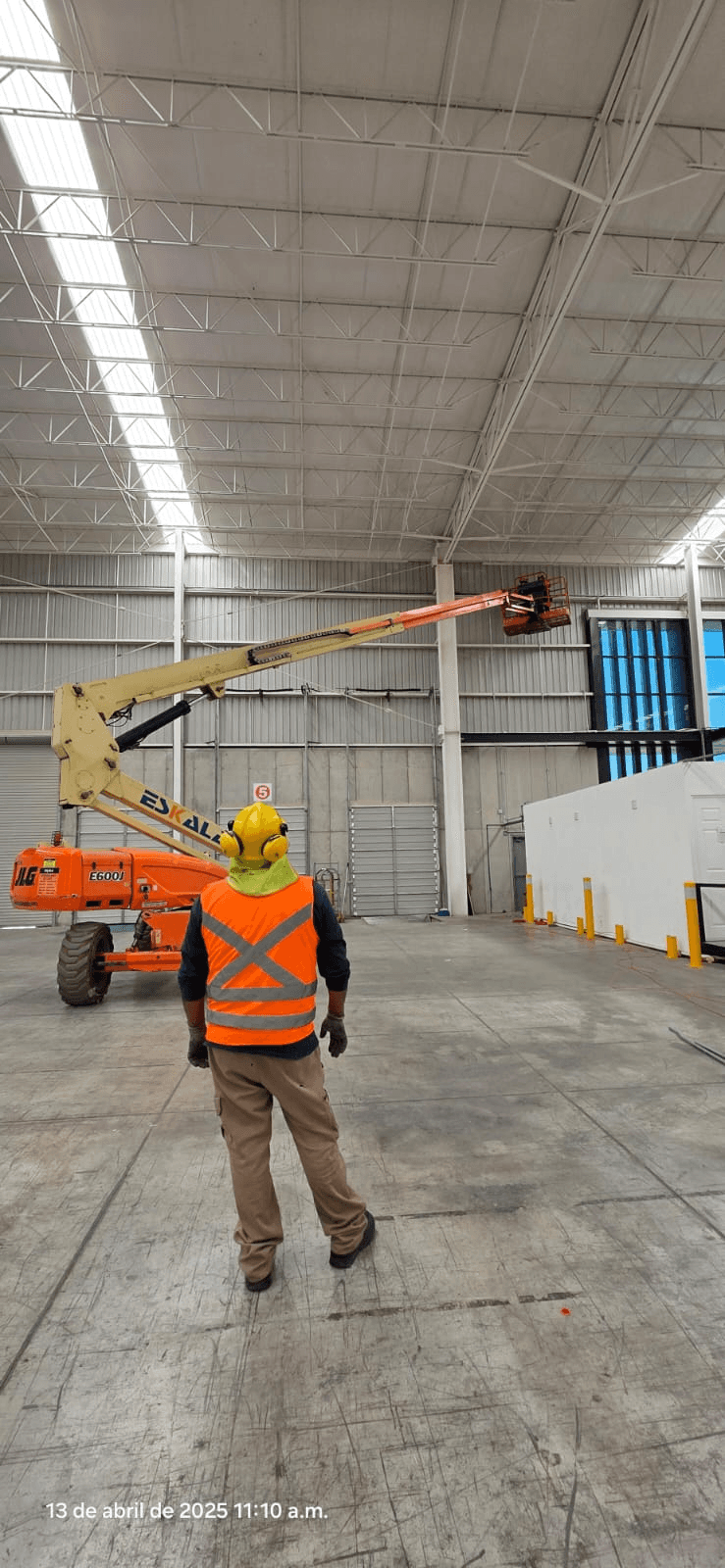 Técnico en obra